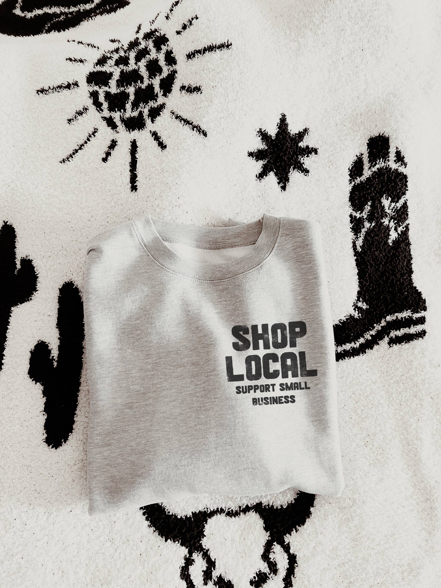 SHOP LOCAL CREWNECK SWEATSHIRT