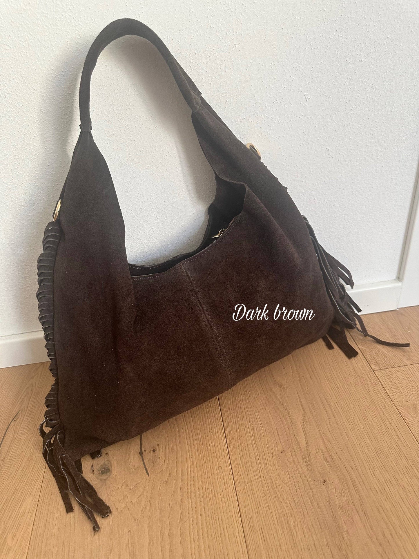 Jane Genuine Leather Fringe Bag