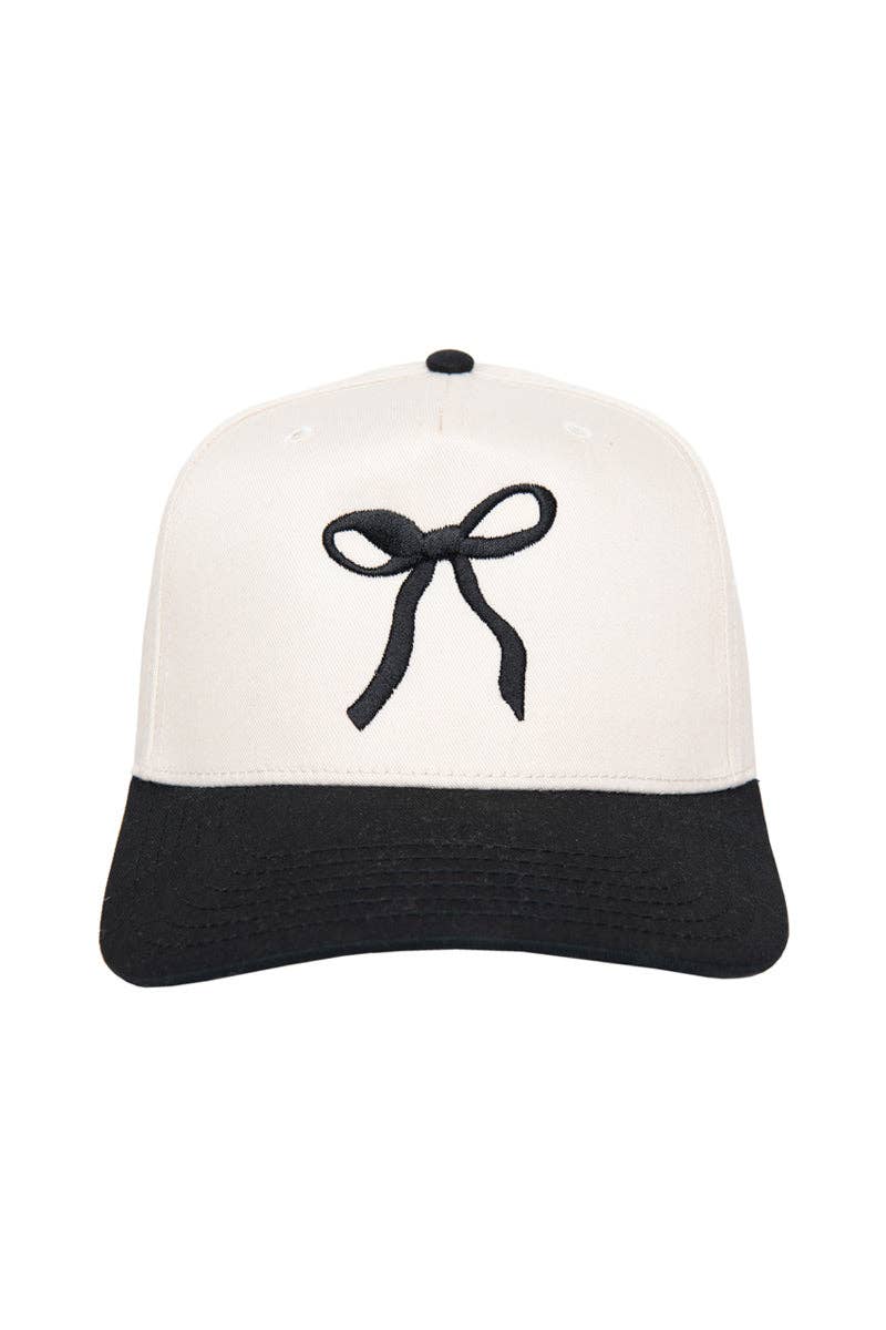 Black Bow Trucker Hat