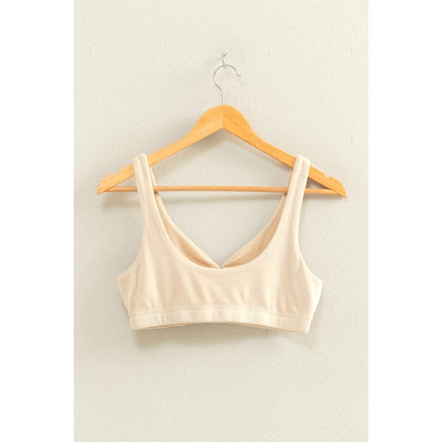 V-Neck Crop Bralette Top