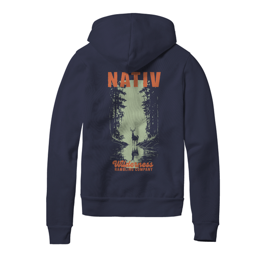 Forest Hoodie ~ SLATE BLUE
