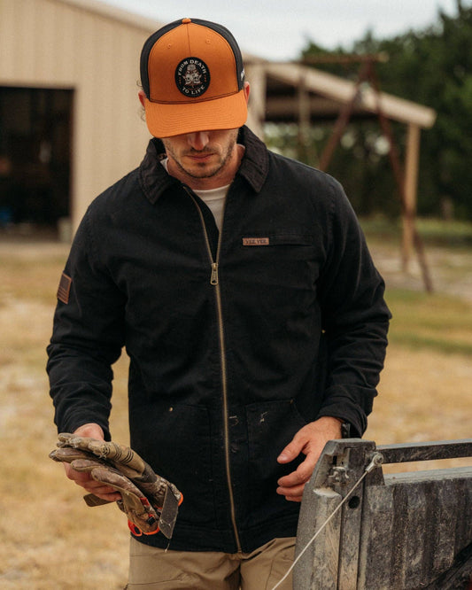 Black Super Duty Work Jacket